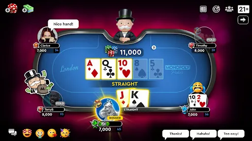 MONOPOLY Poker - Texas Holdem screenshot 31