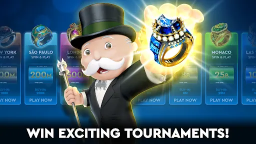 MONOPOLY Poker - Texas Holdem screenshot 3