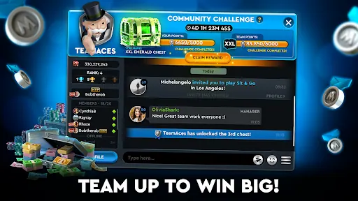 MONOPOLY Poker - Texas Holdem screenshot 4